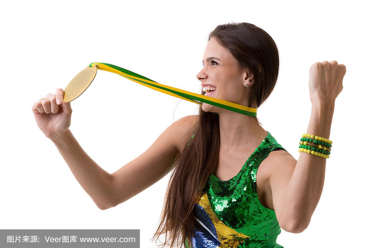 巴西射击运动员表现出色，锁定奖牌