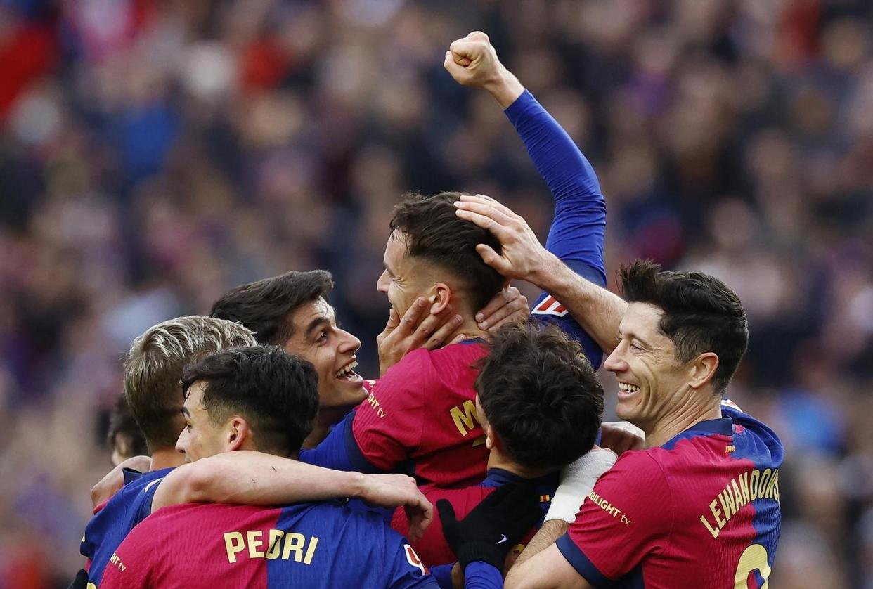 西甲豪门逆转大胜，巴塞罗那再获胜利