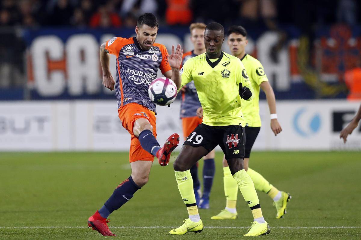 甘冈队与蒙彼利埃进行激烈的法甲对决的简单介绍