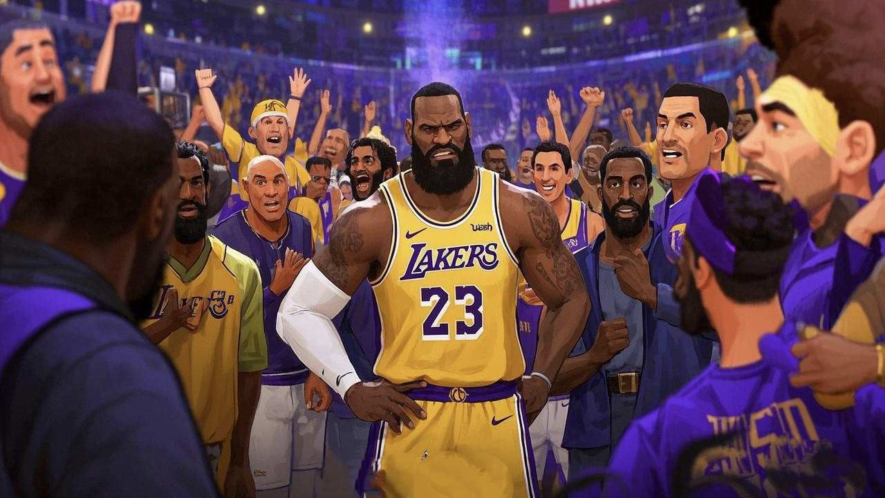 詹姆斯连续三场表现出色,为球队锁定胜局 詹姆斯连续三场表现出色,为球队锁定胜局