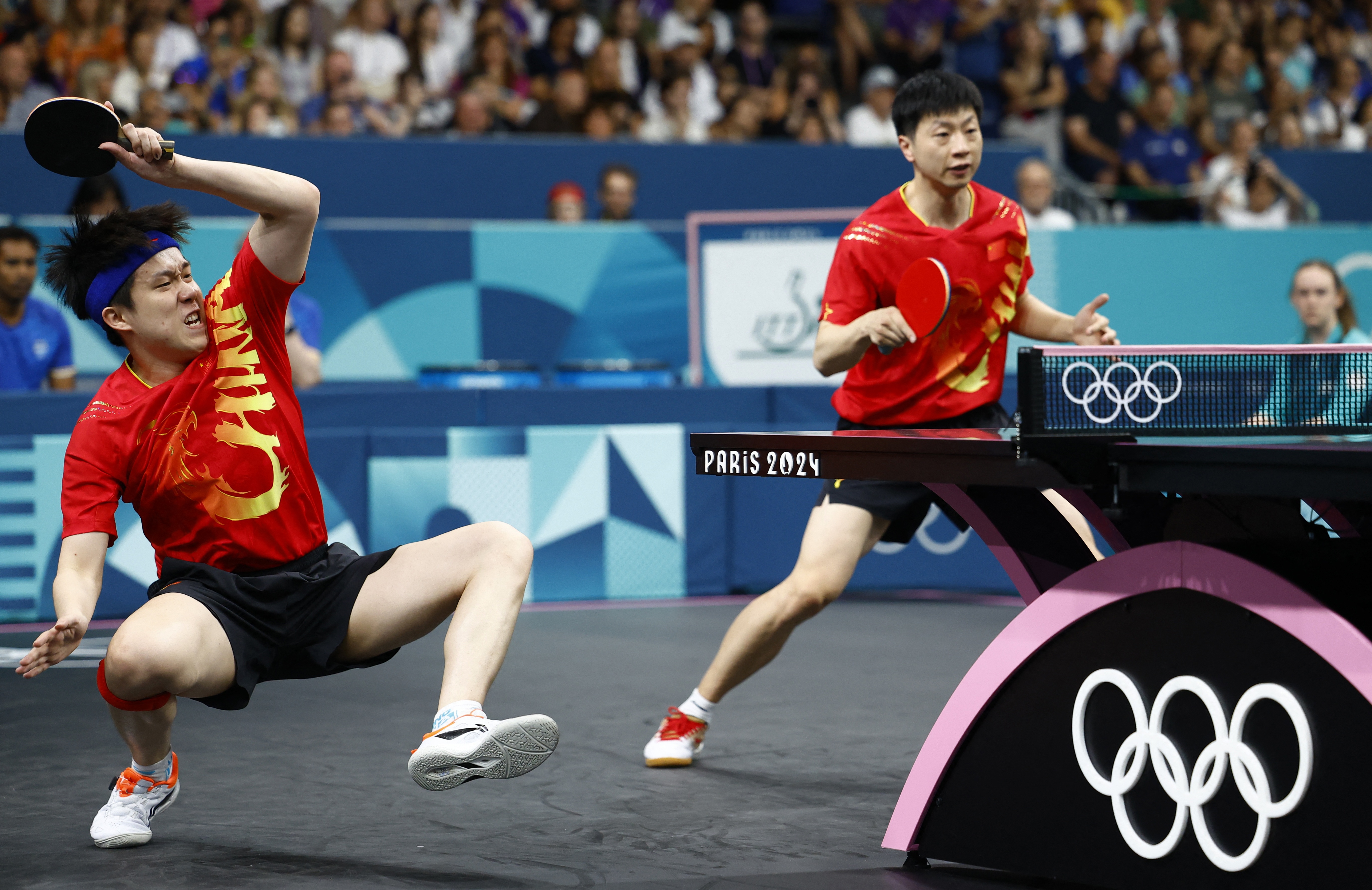 关于英国乒乓球队完胜波兰乒乓球队，马龙爆发神勇的信息